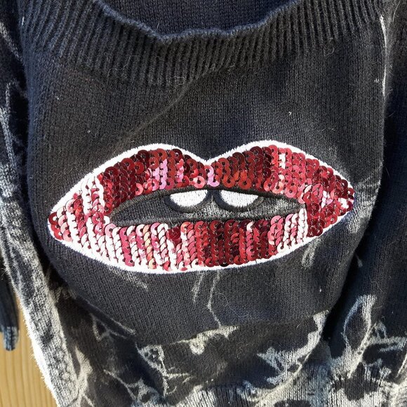 Rat baby Cardigan EUC Size Small Rocky Horror - Picture 3 of 6